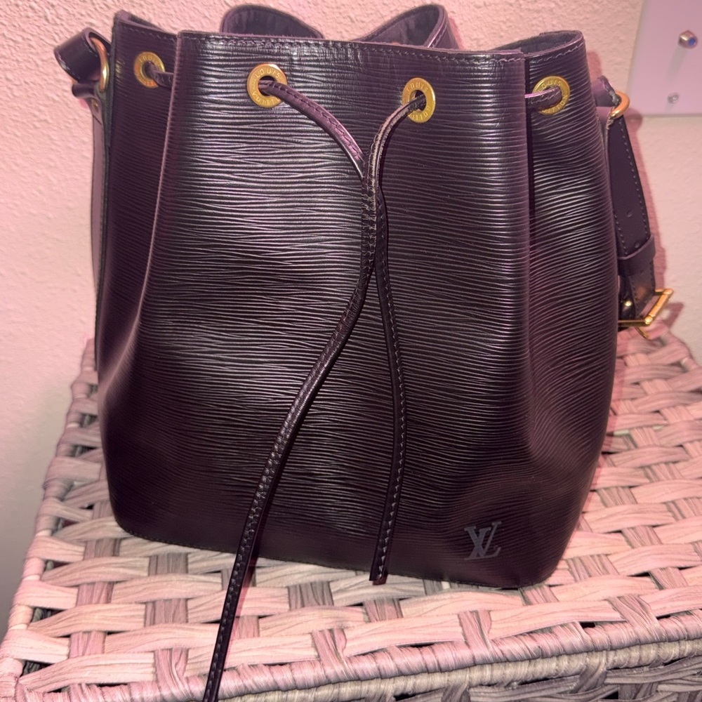 Louis Vuitton Dark Brown Bucket Bag